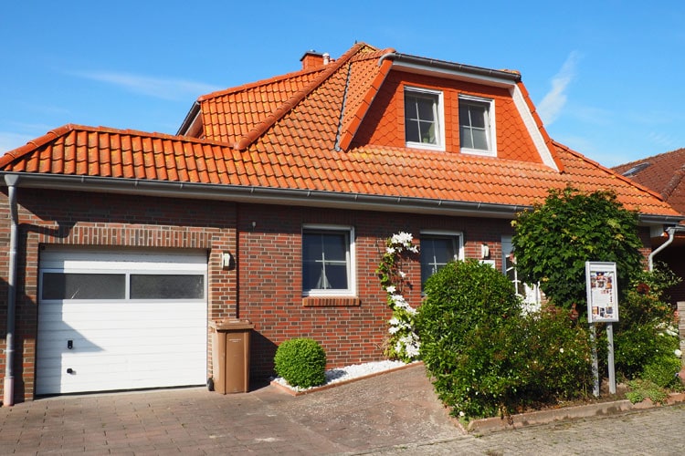 Das Ferienhaus von vorne